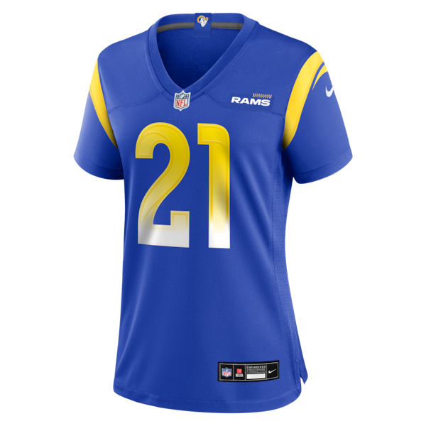 Alex Johnson Los Angeles Rams Nike Women's Team Game Jersey - Royal - Image 2