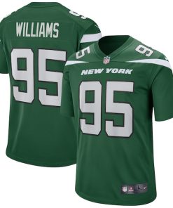 Quinnen Williams New York Jets Nike Game Jersey - Gotham Green