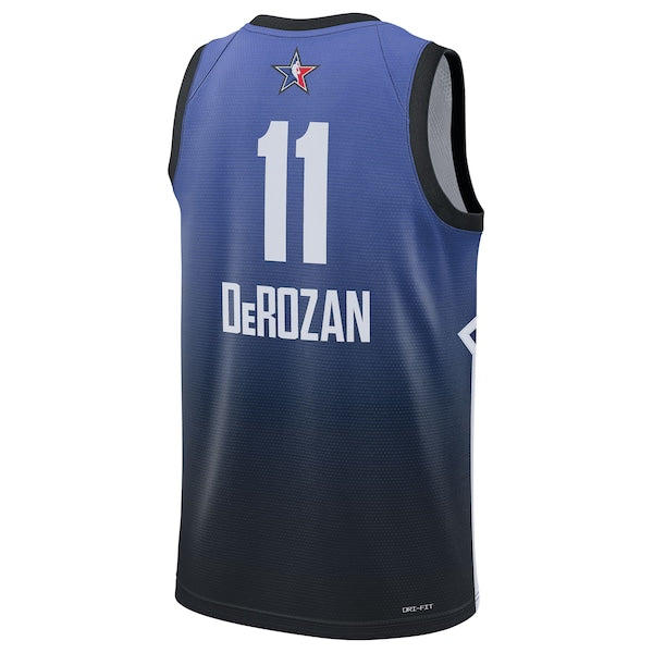 DeMar DeRozan Jordan Brand 2023 NBA All-Star Game Swingman Jersey - Blue - Image 3