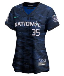 Alternative view of Elias Diaz National League Nike Women's 2023 MLB All-Star Game Limited Player Jersey - Royal