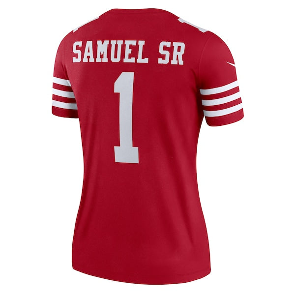 Deebo Samuel Sr San Francisco 49ers Nike Women's Legend Jersey - Scarlet - Image 3