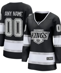 Los Angeles Kings  Women's Home Breakaway Custom Jersey - Black