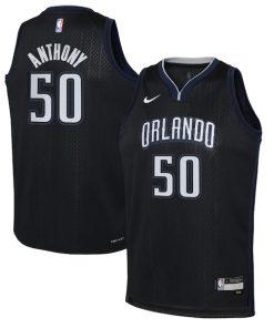 Cole Anthony Orlando Magic Nike Youth 2022/23 Swingman Jersey - City Edition - Black