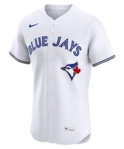 Alternative view of Toronto Blue Jays Nike Home Elite Custom Jersey - White
