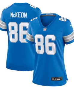 Sean McKeon Detroit Lions Nike Women's Game Jersey -  Blue
