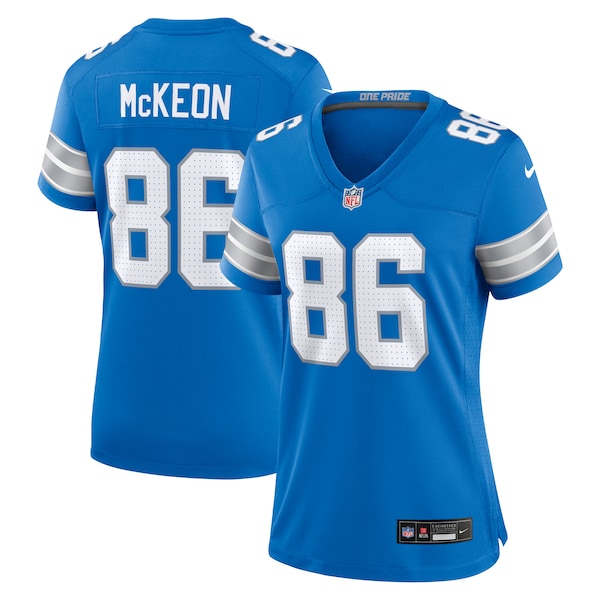 Sean McKeon Detroit Lions Nike Women's Game Jersey - Blue