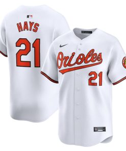 Austin Hays Baltimore Orioles Nike Home Limited Player Jersey - White