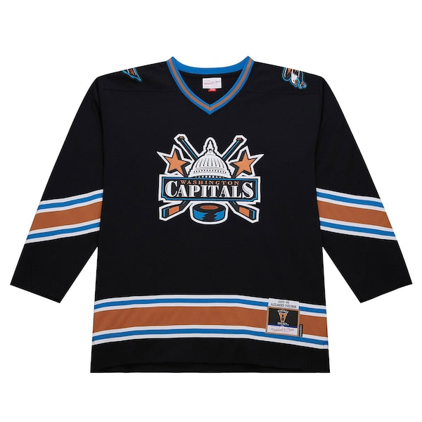 Alexander Ovechkin Washington Capitals 2005-06 Power Play Jersey - Black/White - Image 3