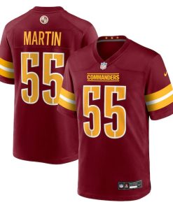 Jacob Martin Washington Commanders Nike Team Game Jersey -  Burgundy