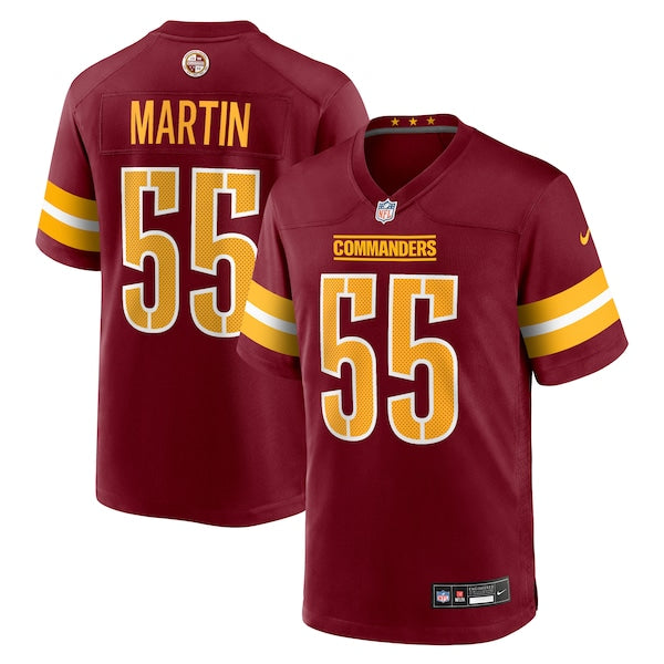 Jacob Martin Washington Commanders Nike Team Game Jersey - Burgundy