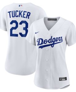 Kyle Tucker Los Angeles Dodgers Nike Women's Home Replica Jersey - White