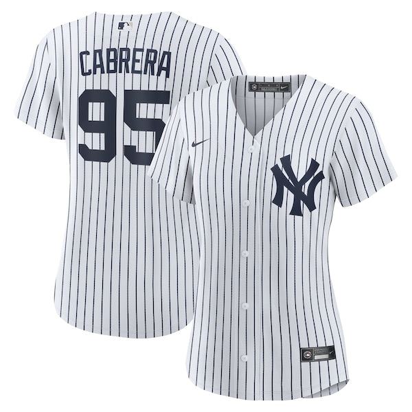 Oswaldo Cabrera New York Yankees Nike Women's Home Replica Jersey - White