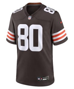 Alternative view of Jamari Thrash Cleveland Browns Nike Team Game Jersey -  Brown