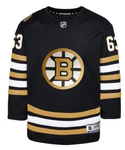 Alternative view of Brad Marchand Boston Bruins Youth 100th Anniversary Premier Player Jersey - Black