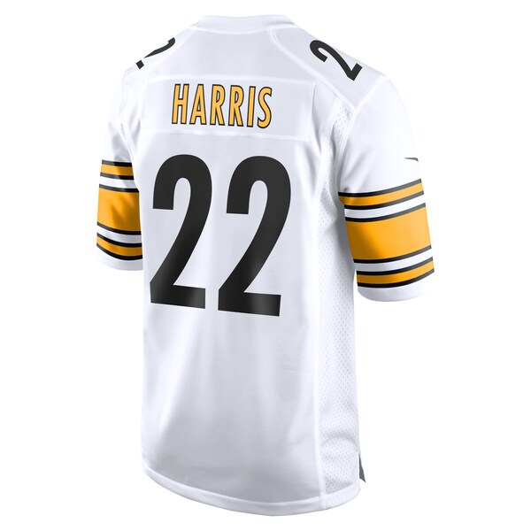 Najee Harris Pittsburgh Steelers Nike Game Jersey - White - Image 3