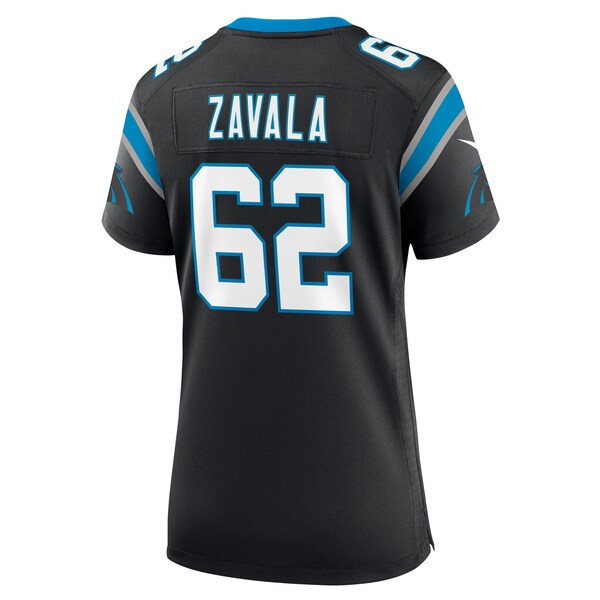 Chandler Zavala Carolina Panthers Nike Women's Game Jersey - Black - Image 4