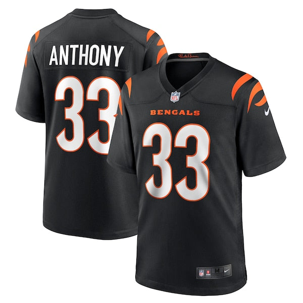 Daijahn Anthony Cincinnati Bengals Nike Game Jersey - Black