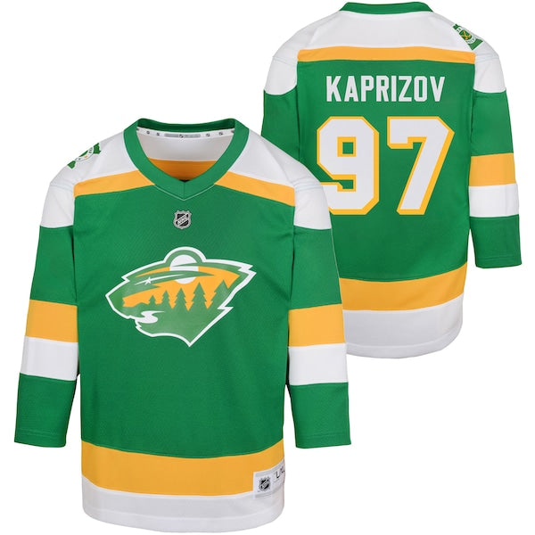 Kirill Kaprizov Minnesota Wild Preschool 2023/24 Alternate Replica Player Jersey?ยจC Green