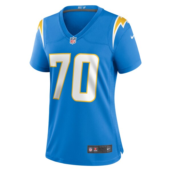 Rashawn Slater Los Angeles Chargers Nike Women's Game Jersey - Powder Blue - Image 2