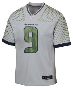 Alternative view of Kenneth Walker III Seattle Seahawks Nike Youth 2025 Rivalries Collection Game Jersey - Wolf Gray