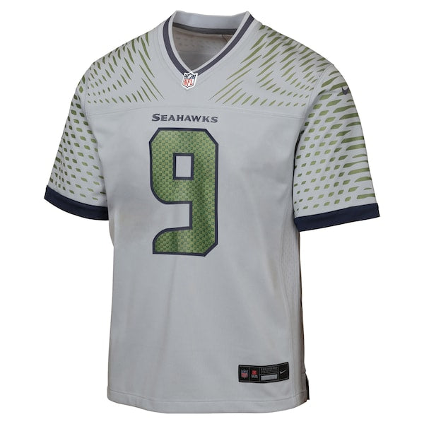 Kenneth Walker III Seattle Seahawks Nike Youth 2025 Rivalries Collection Game Jersey - Wolf Gray - Image 2