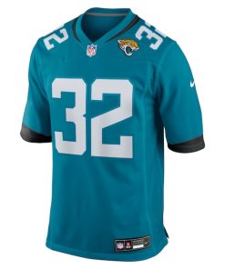 Alternative view of Cody Schrader Jacksonville Jaguars Nike Team Game Jersey -  Teal