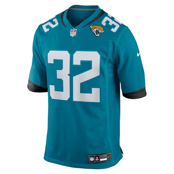 Cody Schrader Jacksonville Jaguars Nike Team Game Jersey - Teal - Image 2