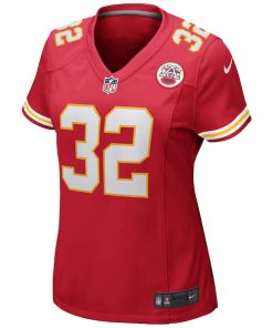 Alternative view of Marcus Allen Kansas City Chiefs Nike Women's Game Retired Player Jersey - Red