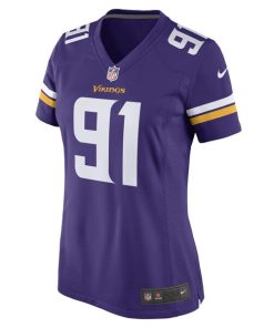 Alternative view of Patrick Jones II Minnesota Vikings Nike Women's Game Player Jersey - Purple