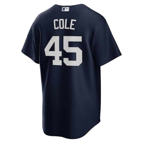 Gerrit Cole New York Yankees Nike Alternate Replica Player Name Jersey - Navy/White - Image 4