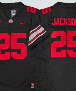 JACKSON NCAA Ohio State Buckeyes Nike Vapor Limited Jersey
