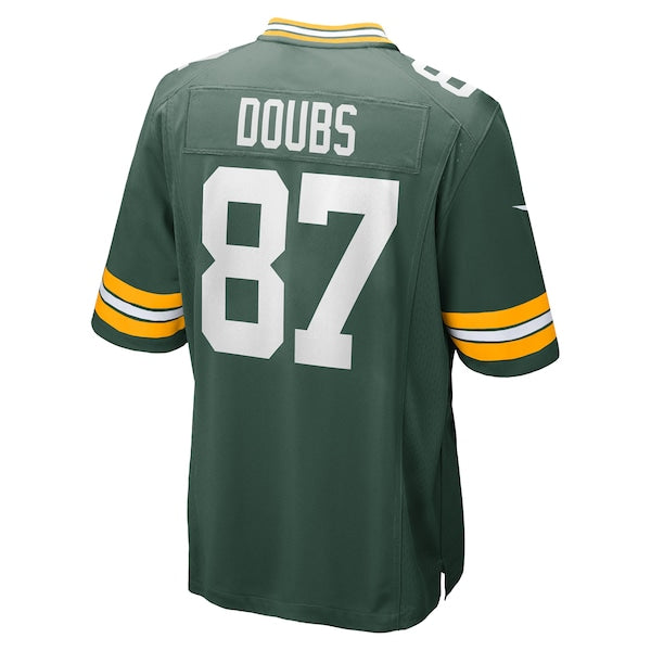 Romeo Doubs Green Bay Packers Nike Game Player Jersey - Green - Image 3