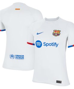 Barcelona Nike Youth 2023/24 Away Replica Jersey - White