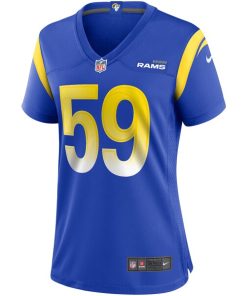 Alternative view of London Fletcher Los Angeles Rams Nike Women's Game Retired Player Jersey - Royal