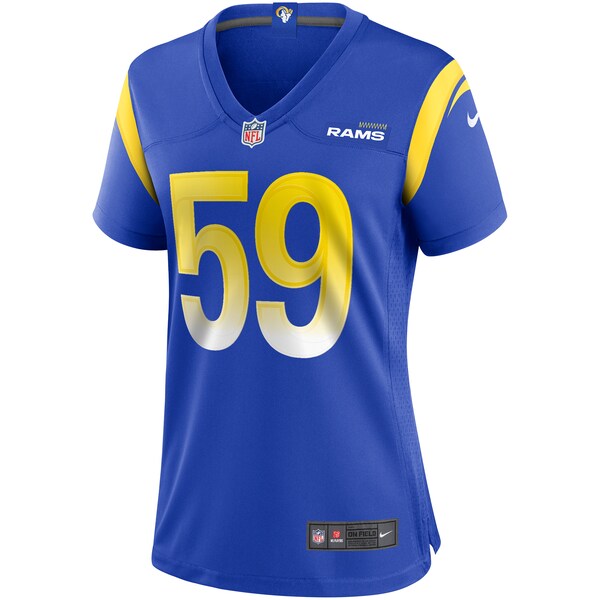 London Fletcher Los Angeles Rams Nike Women's Game Retired Player Jersey - Royal - Image 2
