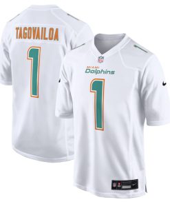 Tua Tagovailoa Miami Dolphins Nike Fashion Game Jersey - White