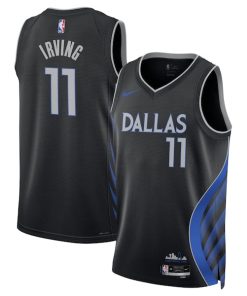 Kyrie Irving Dallas Mavericks Nike Unisex 2025/26 Swingman Jersey - Black - City Edition