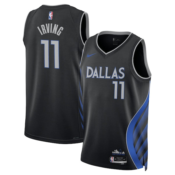 Kyrie Irving Dallas Mavericks Nike Unisex 2025/26 Swingman Jersey - Black - City Edition