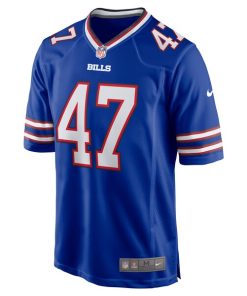 Alternative view of Christian Benford Buffalo Bills Nike Game Jersey - Royal