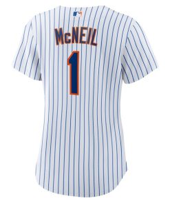 Alternative view of Jeff McNeil New York Mets Nike Women's Home Replica Jersey - White
