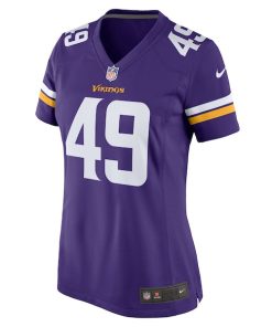 Alternative view of Seth Vernon Minnesota Vikings Nike Women's Game Jersey -  Purple
