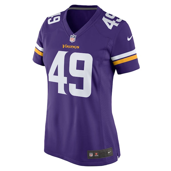 Seth Vernon Minnesota Vikings Nike Women's Game Jersey - Purple - Image 2