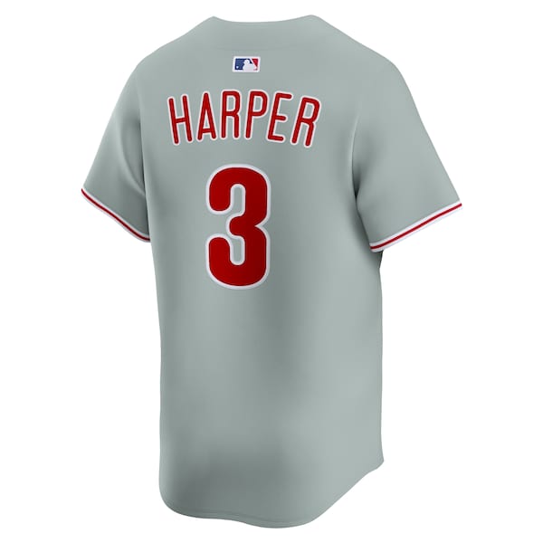 Bryce Harper Philadelphia Phillies Nike Alternate Limited Player Jersey - Gray - Image 3