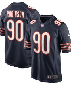 Dominique Robinson Chicago Bears Nike  Game Jersey -  Navy