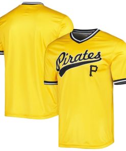 Pittsburgh Pirates Stitches Cooperstown Collection Team Jersey - Yellow