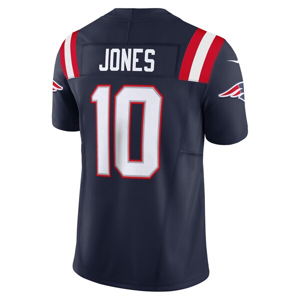 Mac Jones New England Patriots Nike Vapor F.U.S.E. Limited Jersey - Navy - Image 3