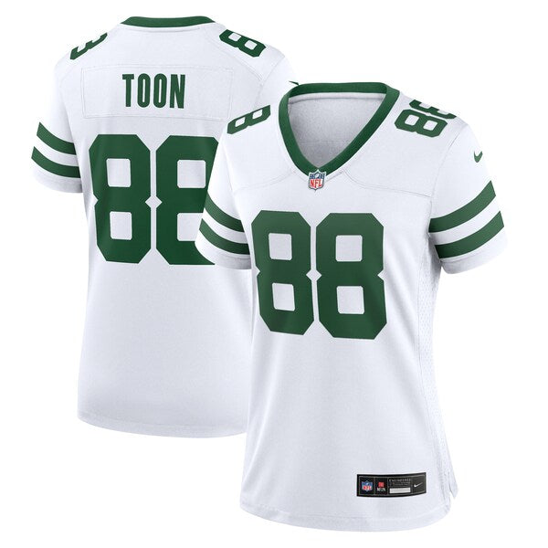 Al Toon New York Jets Nike Women's Legacy Retired Player Game Jersey - White/Green - Image 2