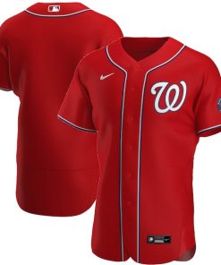 Washington Nationals Nike Alternate Authentic Team Jersey - Red