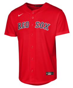 Alternative view of Boston Red Sox Nike Youth Alternate Replica Jersey - Red