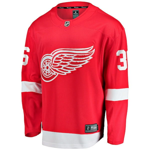 John Gibson Detroit Red Wings Home Breakaway Jersey - Red - Image 2